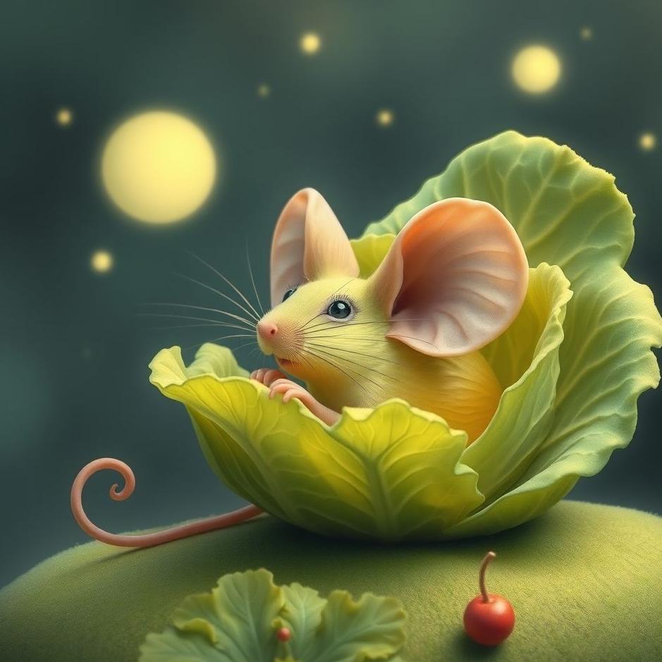 Dream : Cabbage mouse in a dream