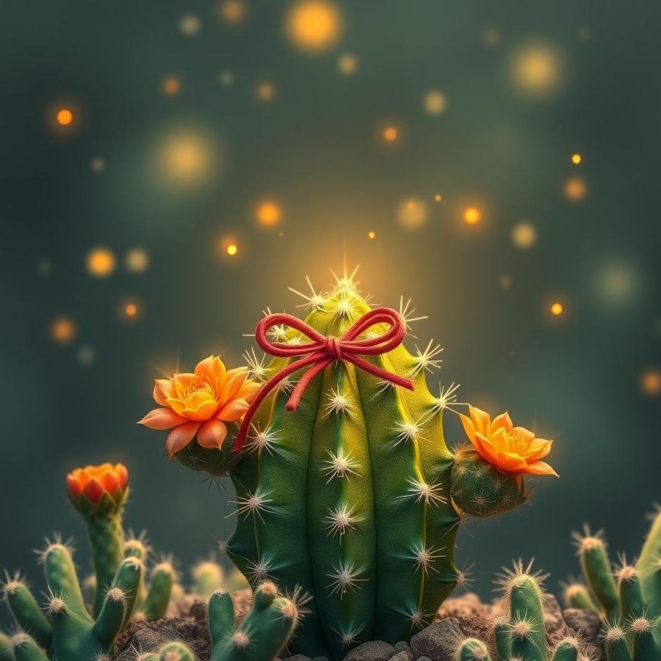 Dream : Cactus as a gift in a dream