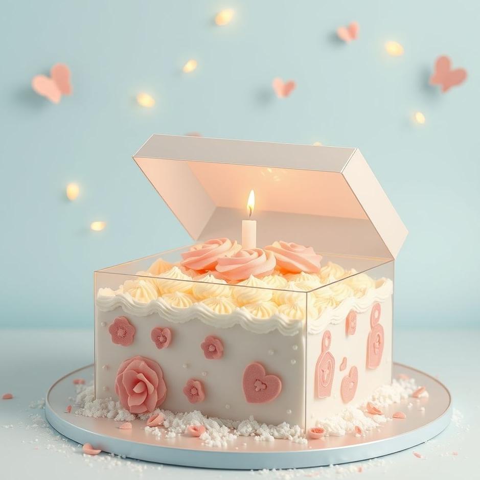 Dream : Cake box in a dream