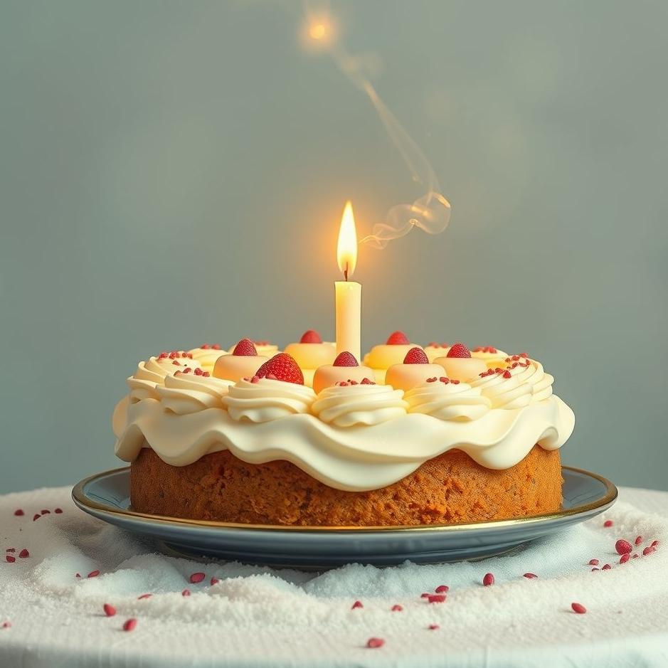 Dream : Cake coming in a dream