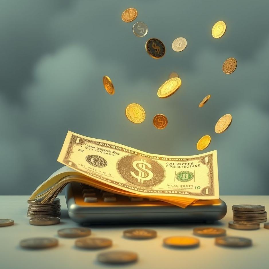 Dream : Calculating money in a dream