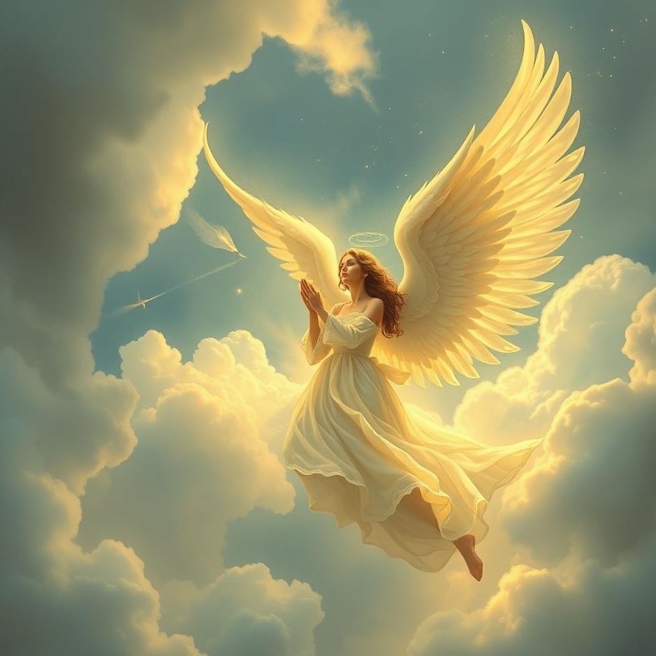 Dream : Calling an angel in a dream