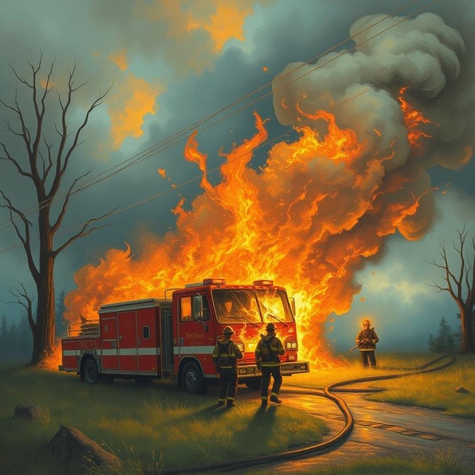 Dream : Calling the fire brigade in a dream