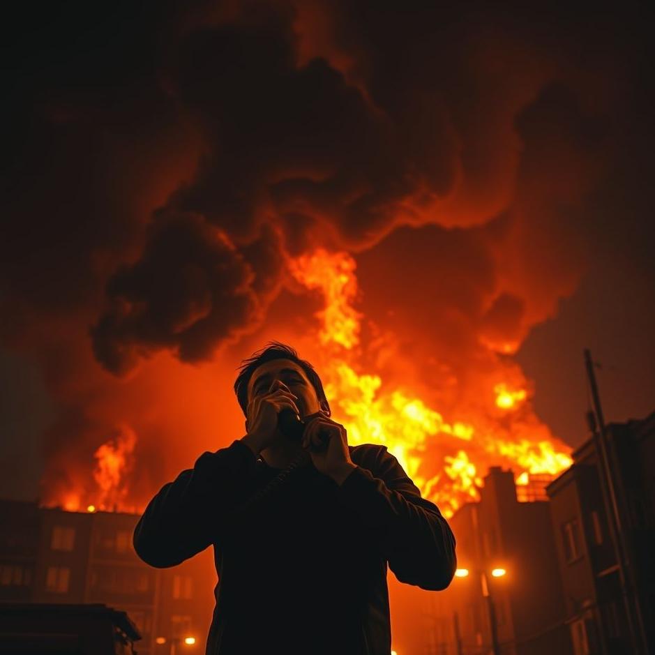 Dream : Calling the fire department in a dream