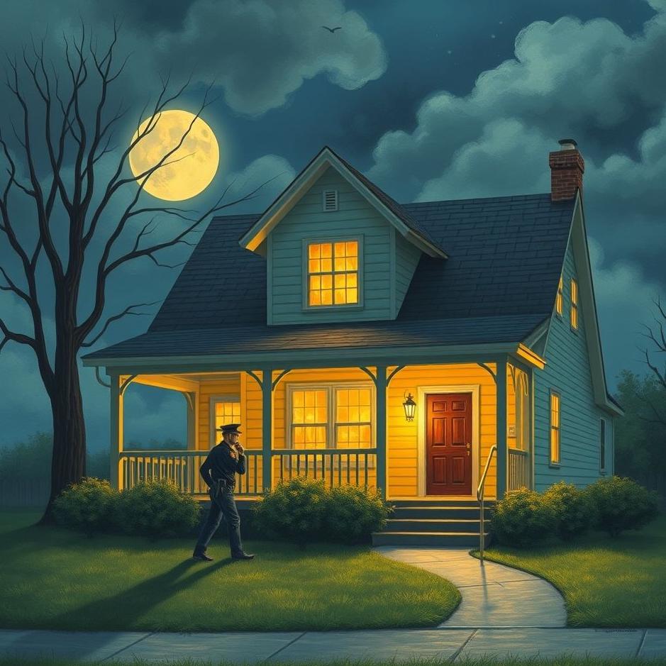 Dream : Calling the police to your house in a dream