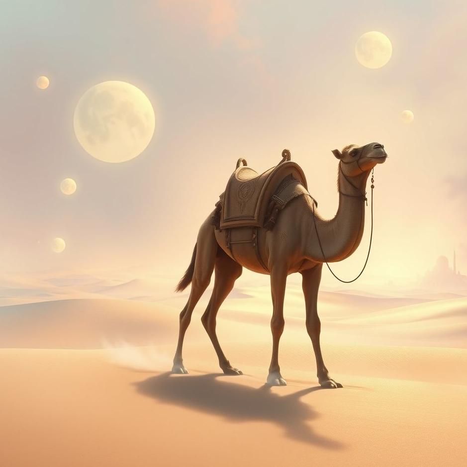 Dream : Camel at work in a dream