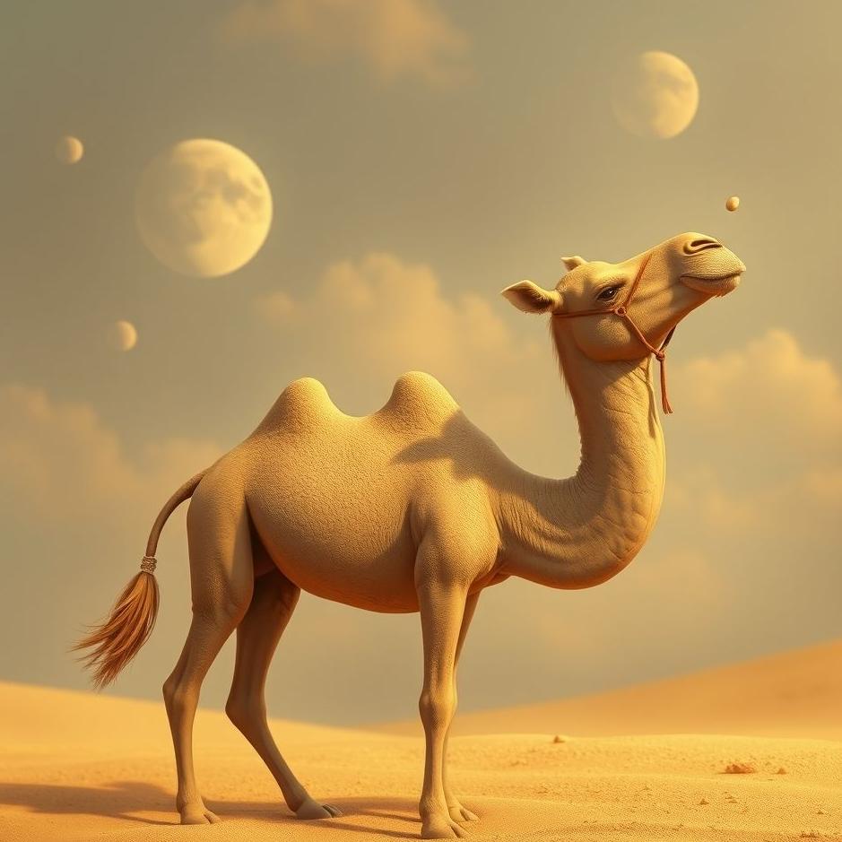 Dream : Camel in a coffee fortune in a dream