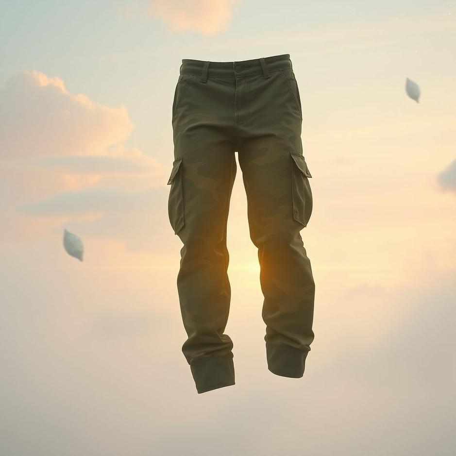Dream : Camouflage pants in a dream