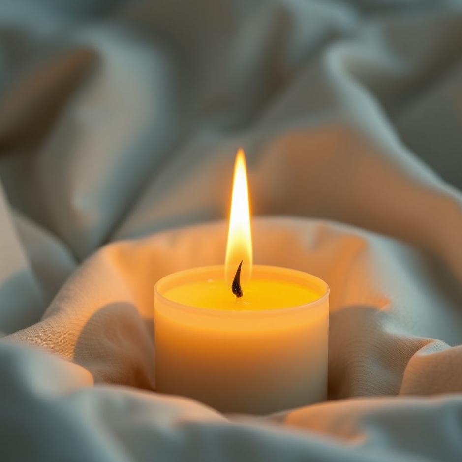 Dream : Candle burning spontaneously in a dream