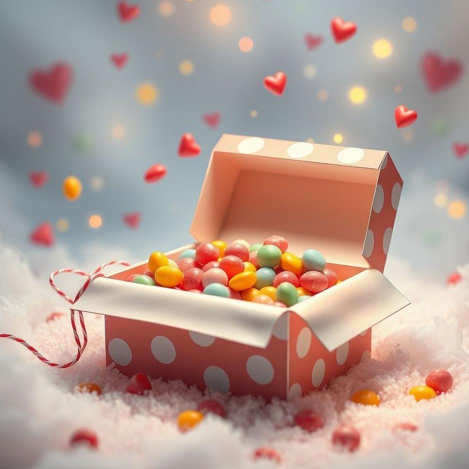 Dream : Candy in a box in a dream