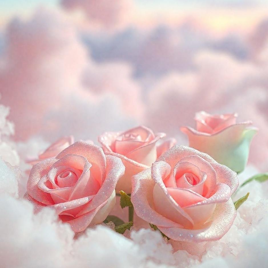 Dream : Candy roses in a dream