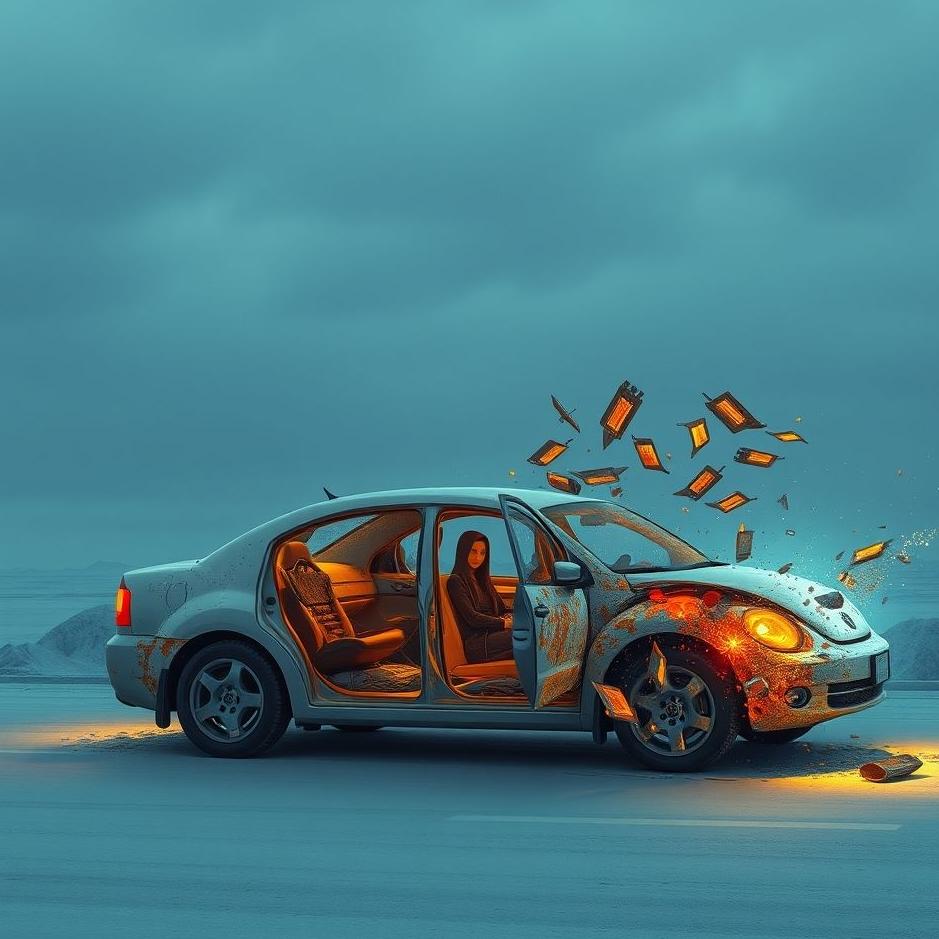 Dream : Car fragmentation in the dream