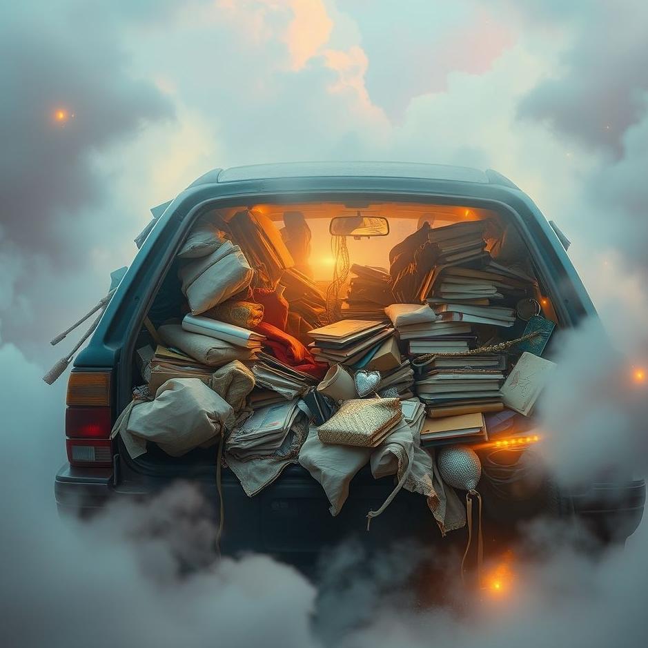 Dream : Car full of stuff in a dream