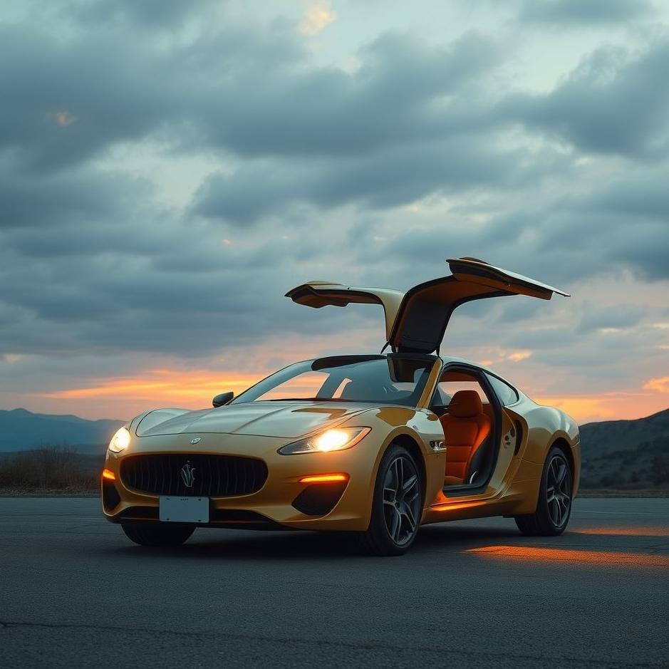 Dream : Car with an open door in a dream