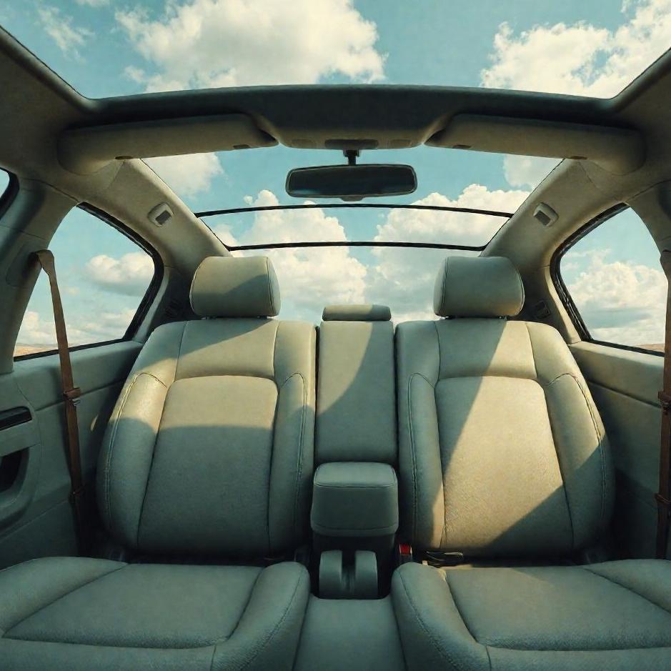 Dream : Car without seats in a dream