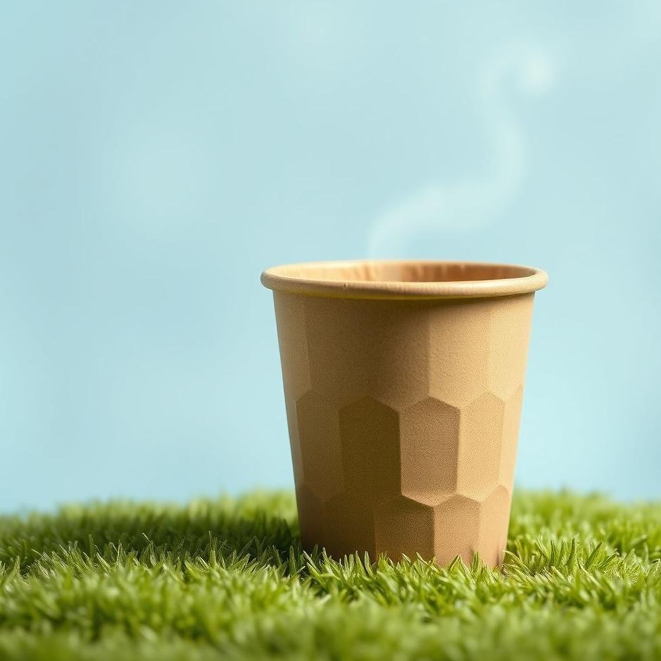 Dream : Cardboard cup in a dream