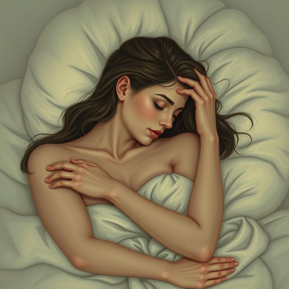 Dream : Caressing your lover's head in a dream