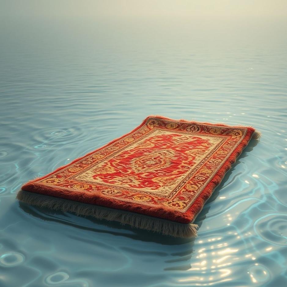 Dream : Carpet and water in a dream