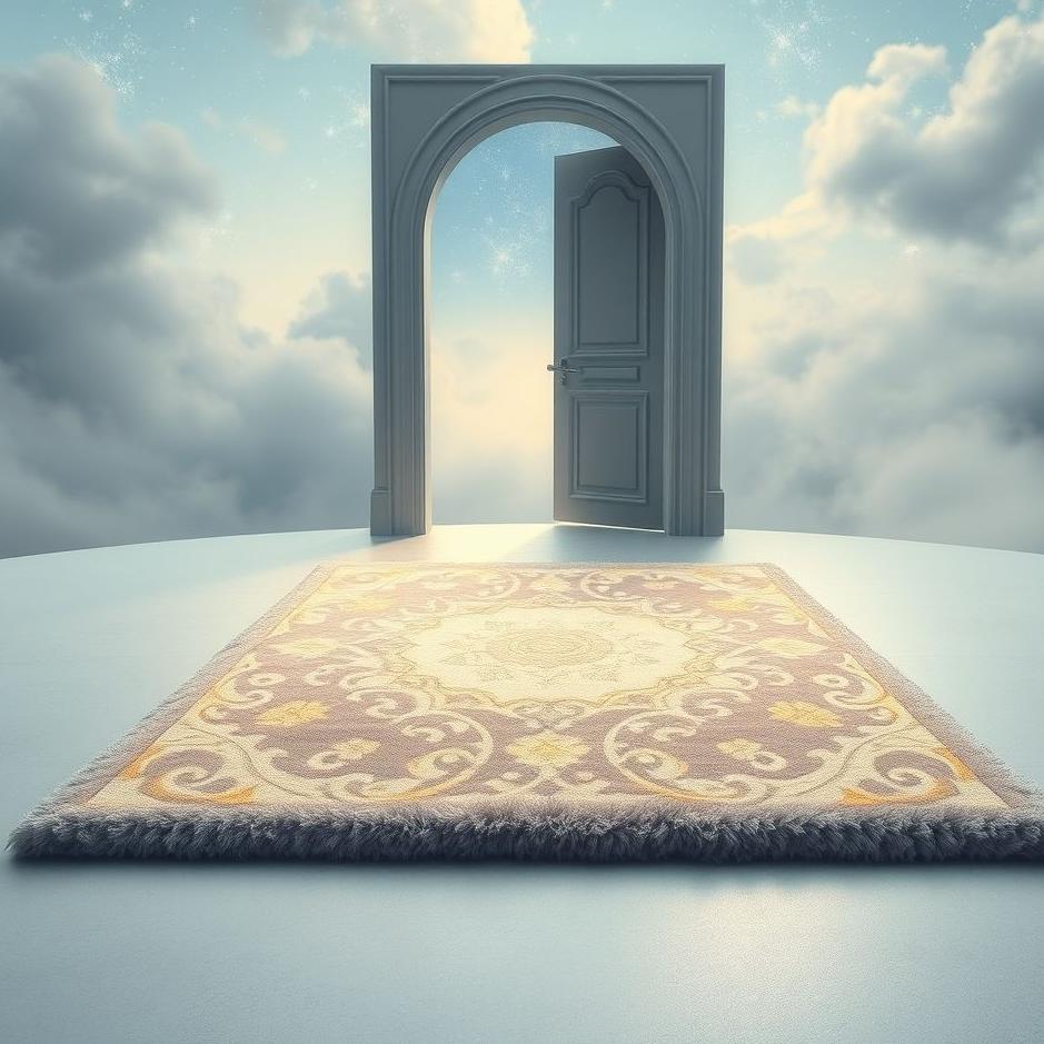 Dream : Carpet at the door in a dream
