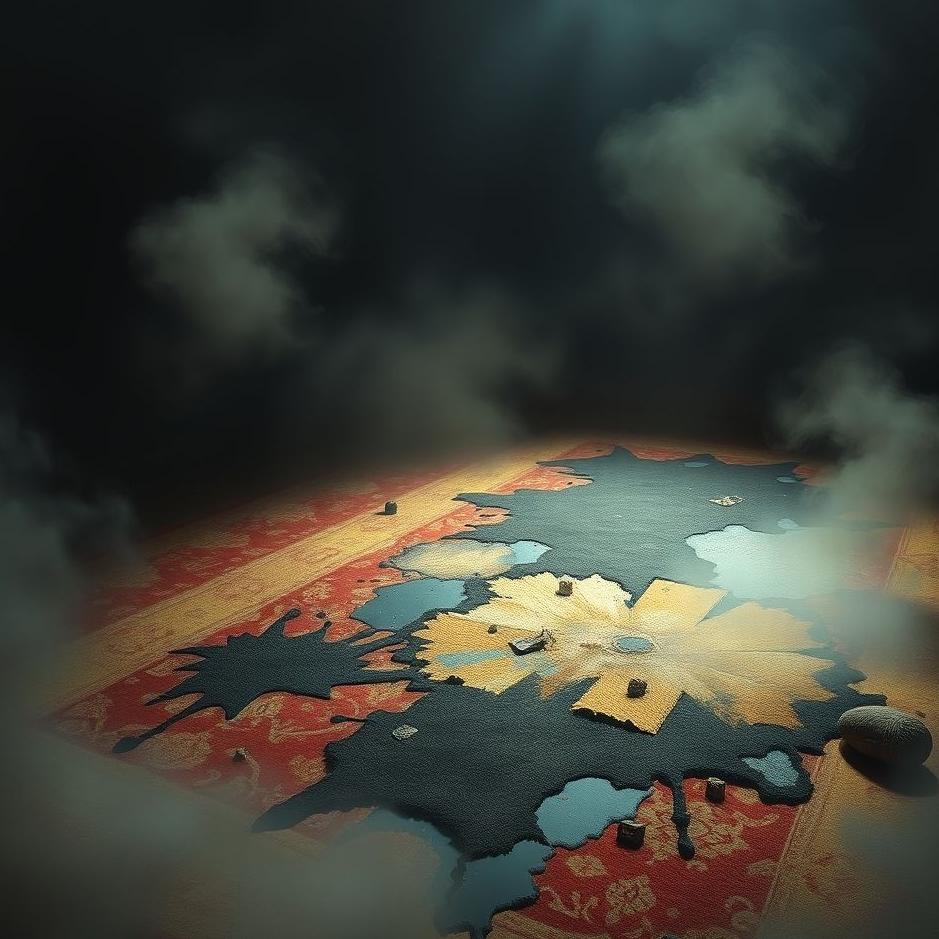 Dream : Carpets getting dirty in a dream