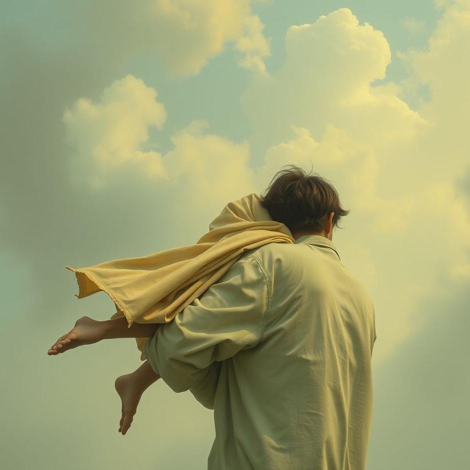 Dream : Carried on a shoulder in a dream