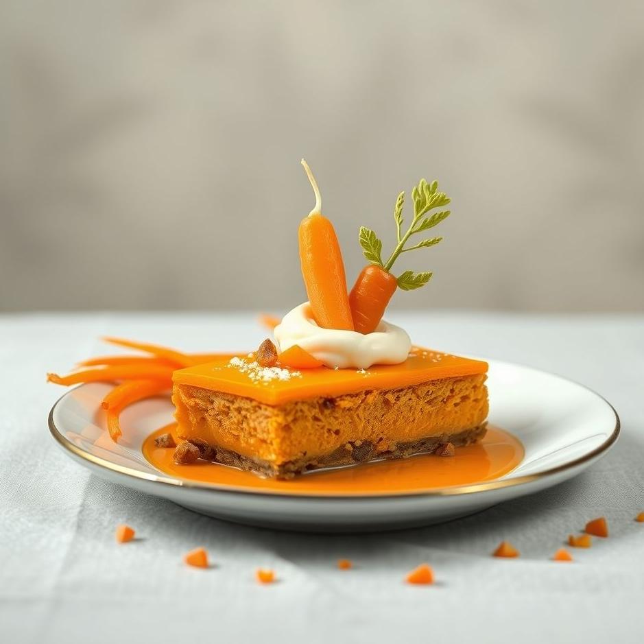 Dream : Carrot dessert in a dream