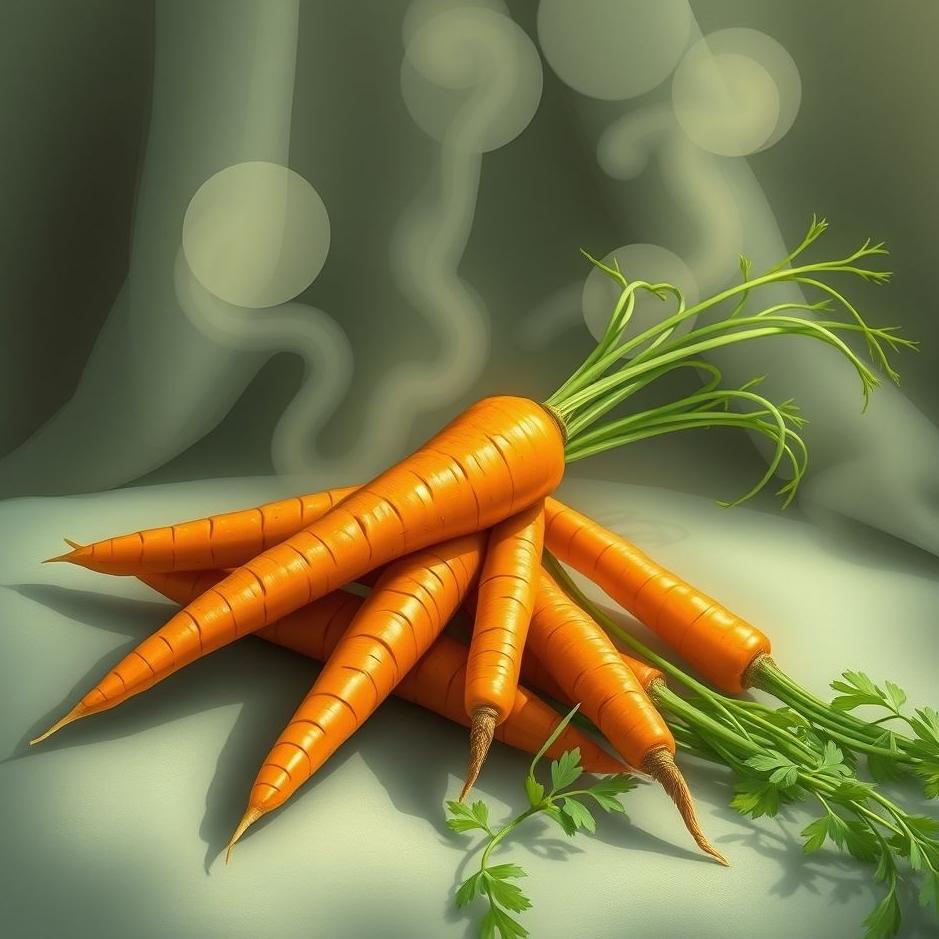 Dream : Carrots at home in a dream