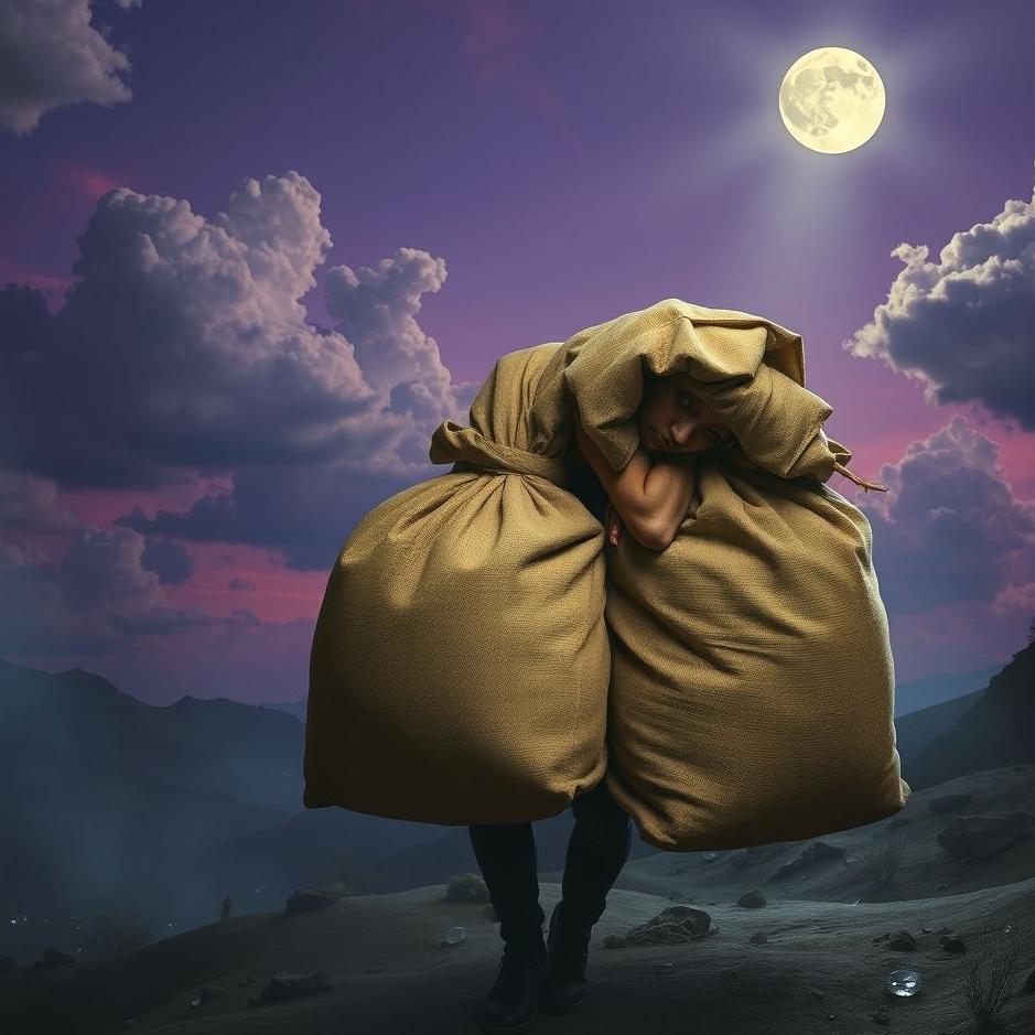 Dream Dictionary : Carry heavy sacks in the dream