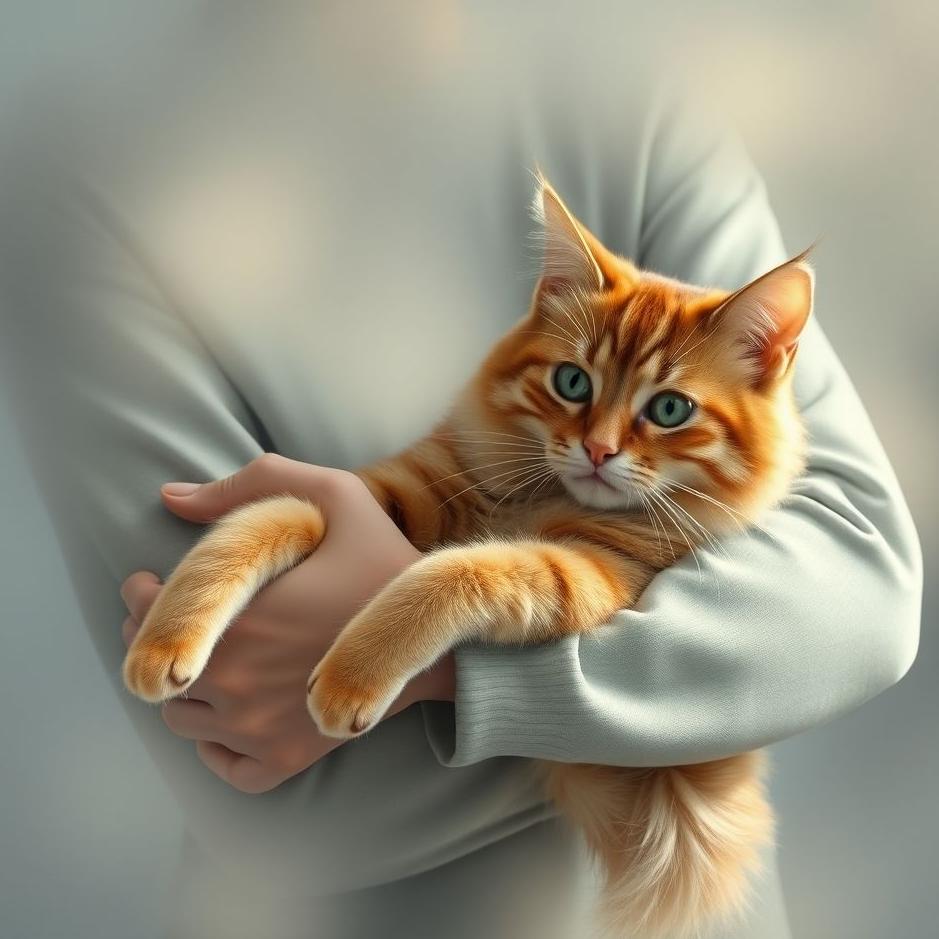 Dream : Carrying a cat in your arms in your dream