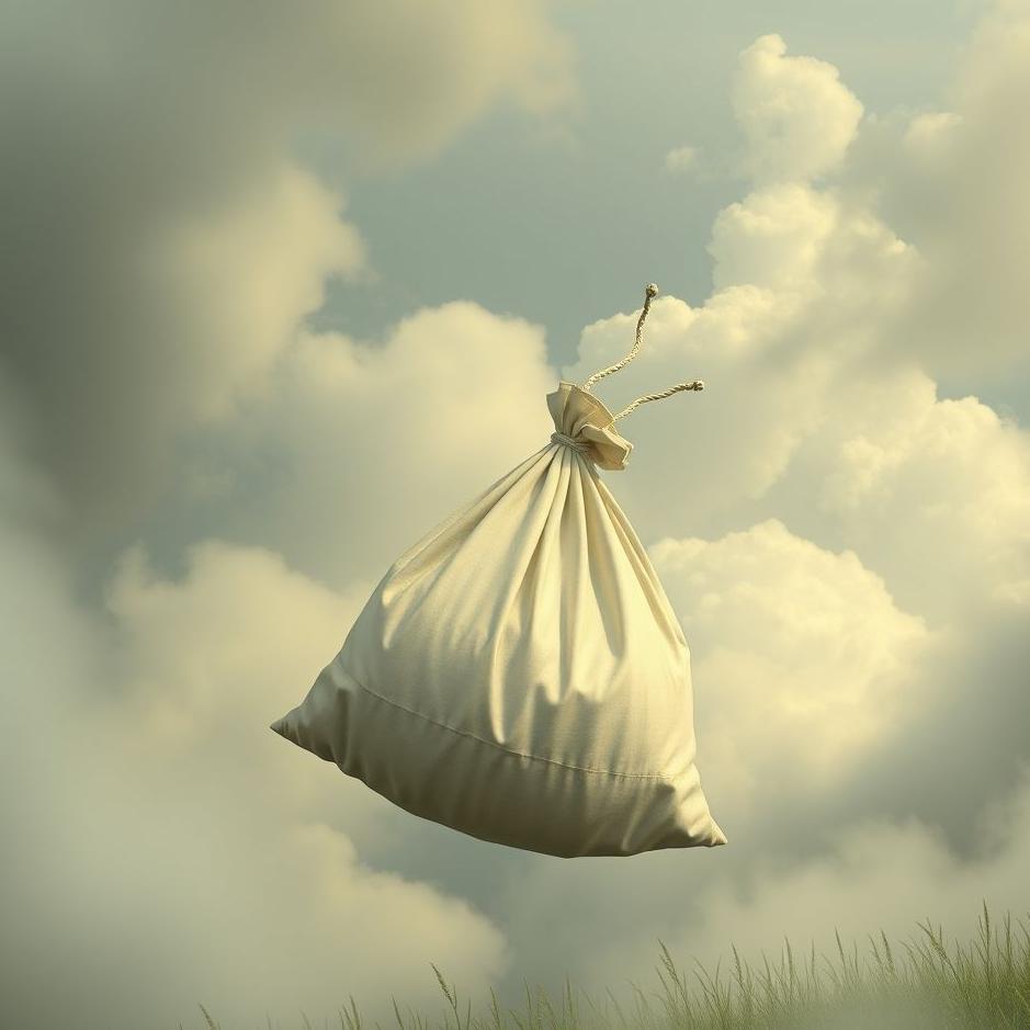 Dream : Carrying a cotton sack in a dream