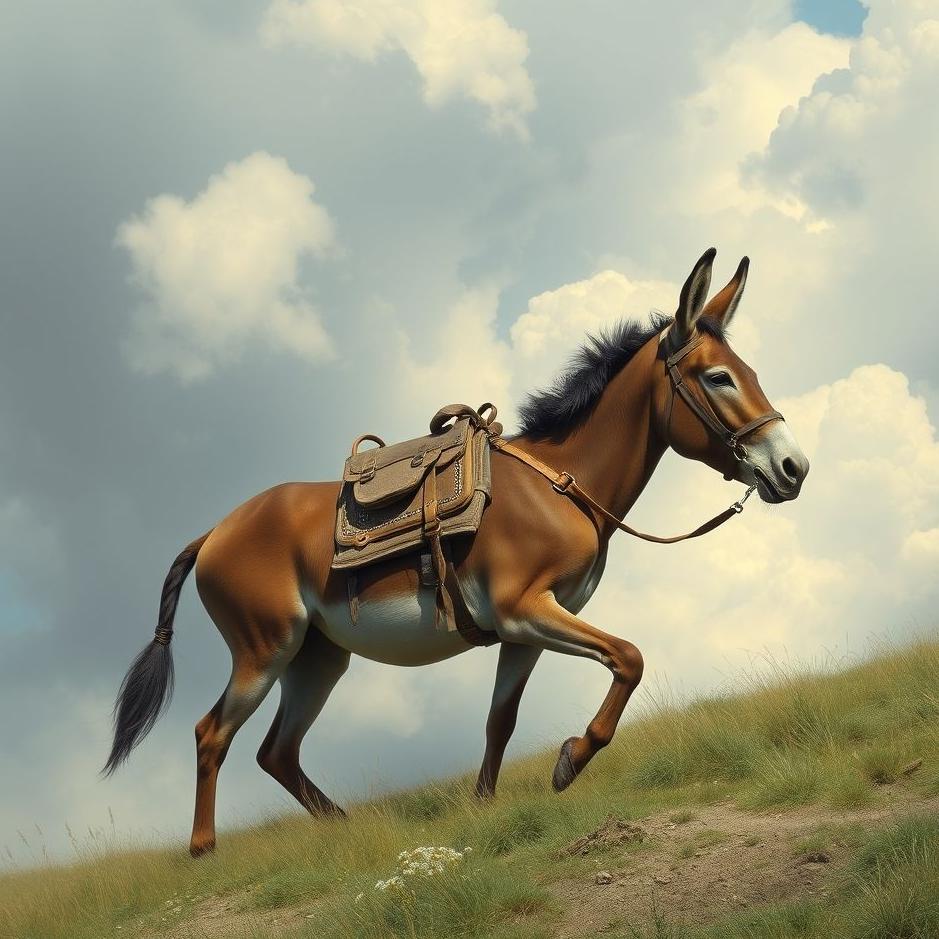 Dream : Carrying a donkey in a dream