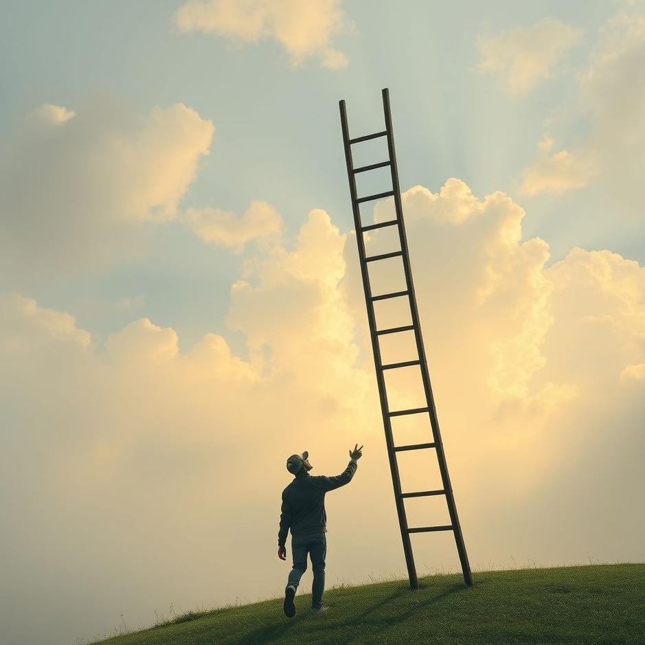 Dream : Carrying a ladder in a dream