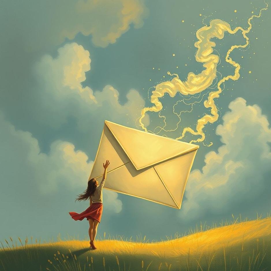Dream : Carrying a letter in a dream