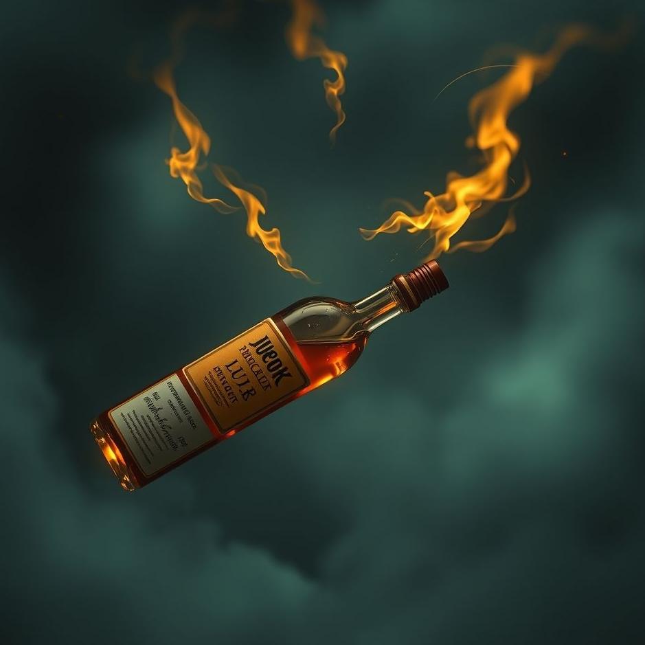 Dream : Carrying a liquor bottle in a dream