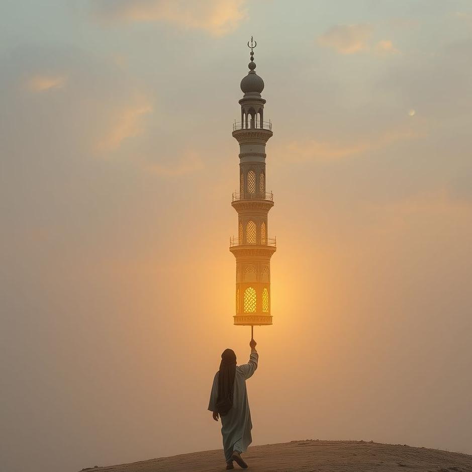 Dream : Carrying a minaret in a dream