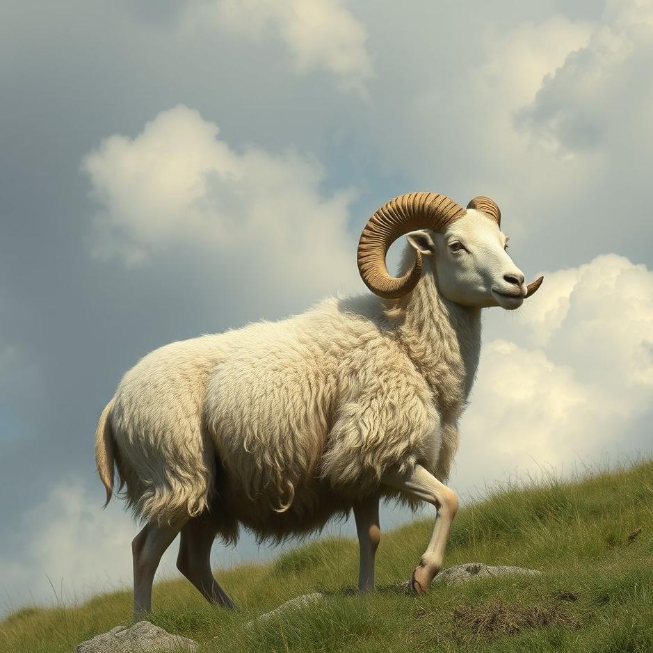 Dream : Carrying a ram in a dream