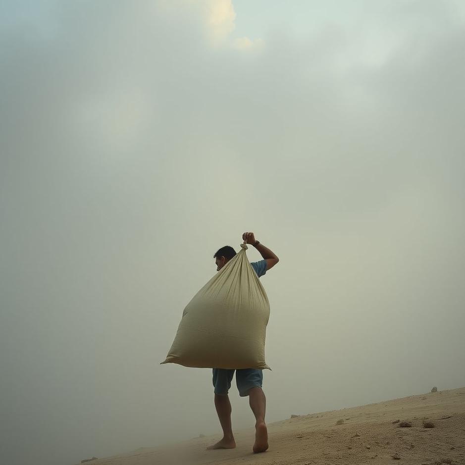 Dream : Carrying a sandbag in a dream