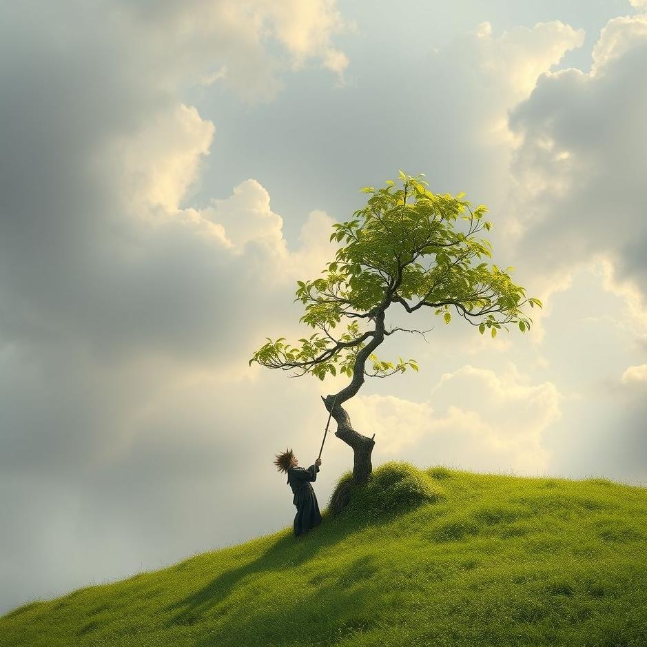 Dream : Carrying a sapling in a dream