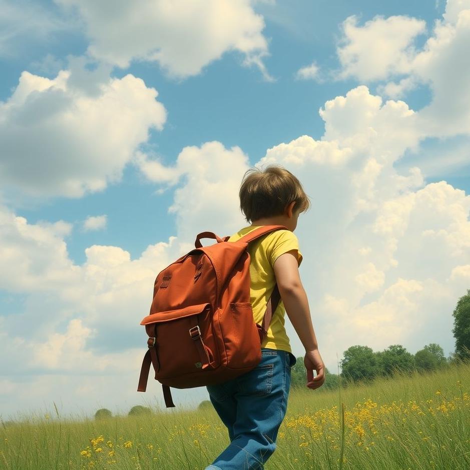 Dream : Carrying a school bag in a dream
