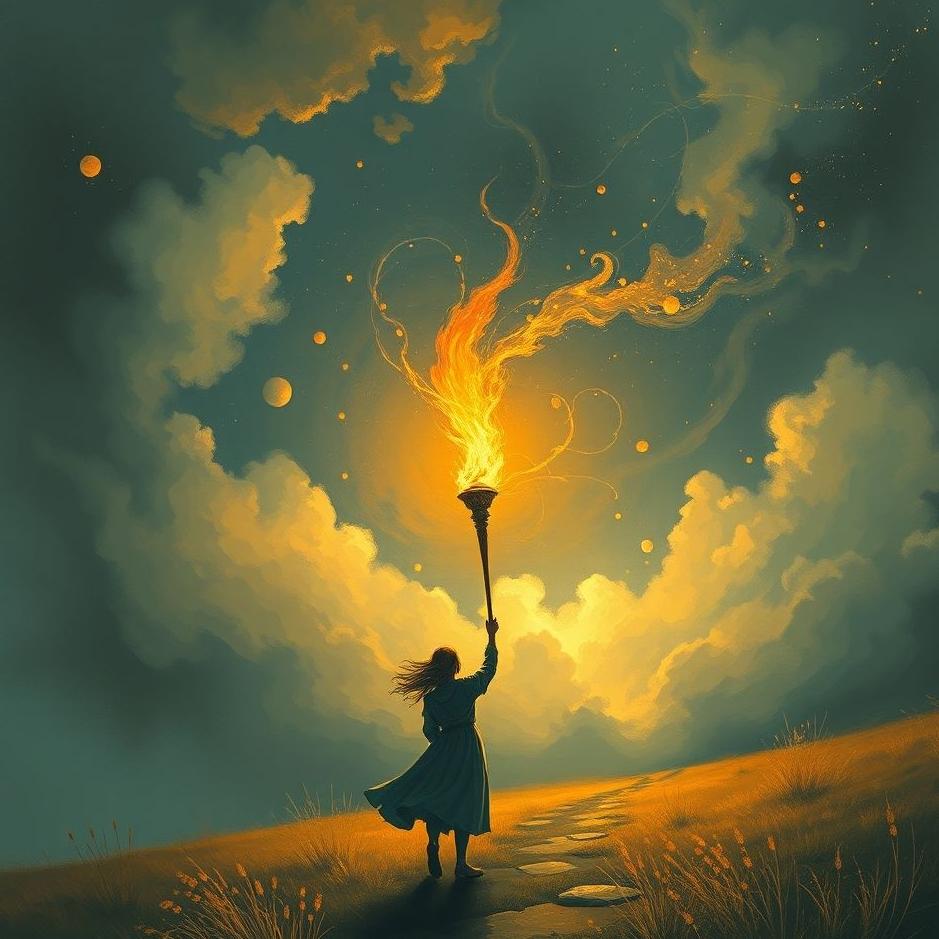 Dream : Carrying a torch in a dream