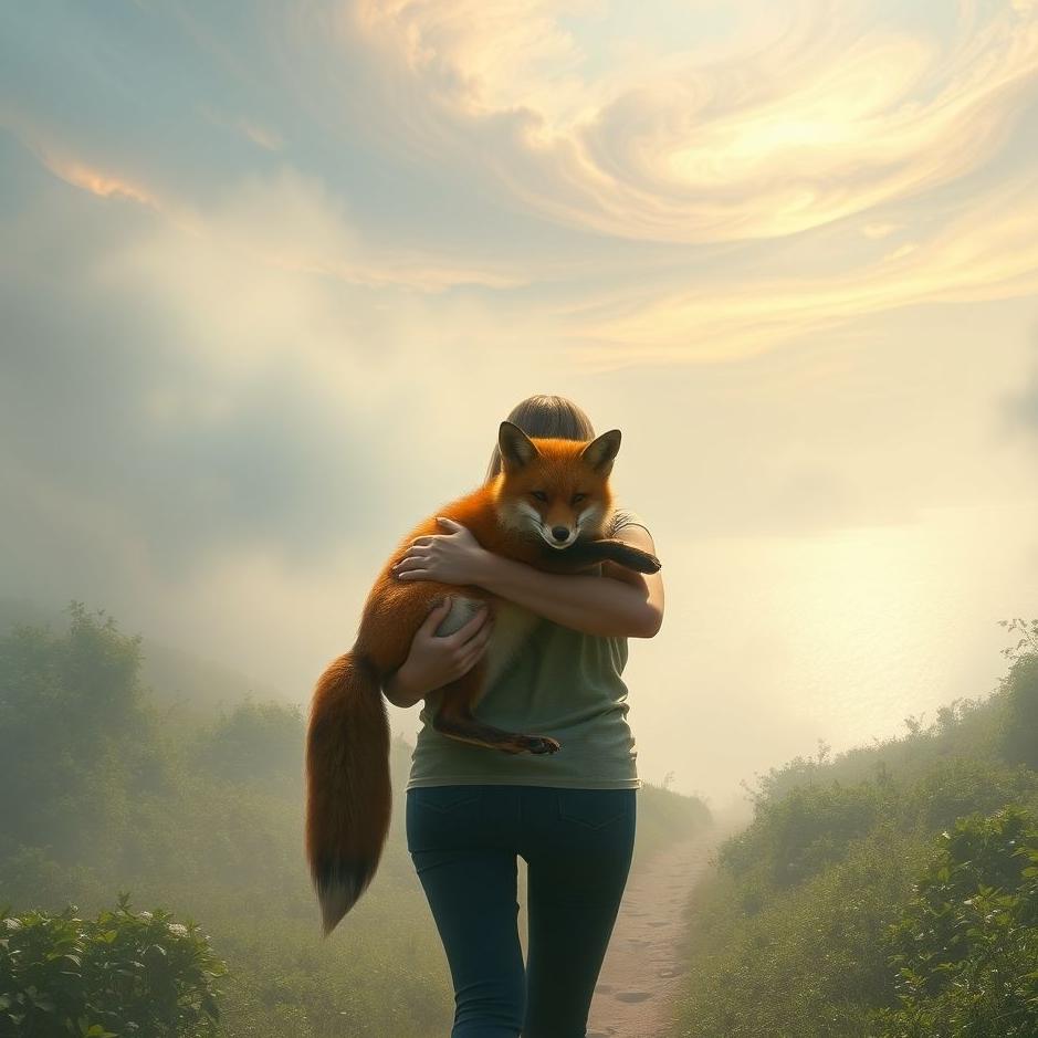 Dream : Carrying an animal in a dream