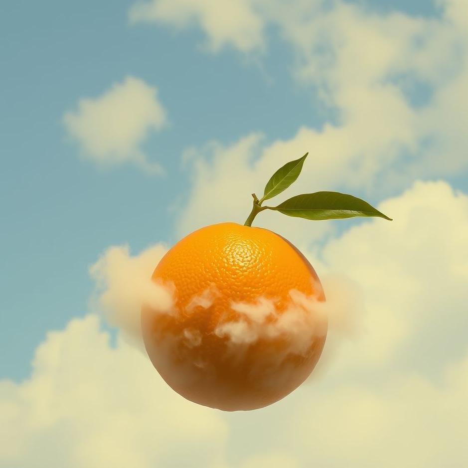 Dream : Carrying an orange in a dream