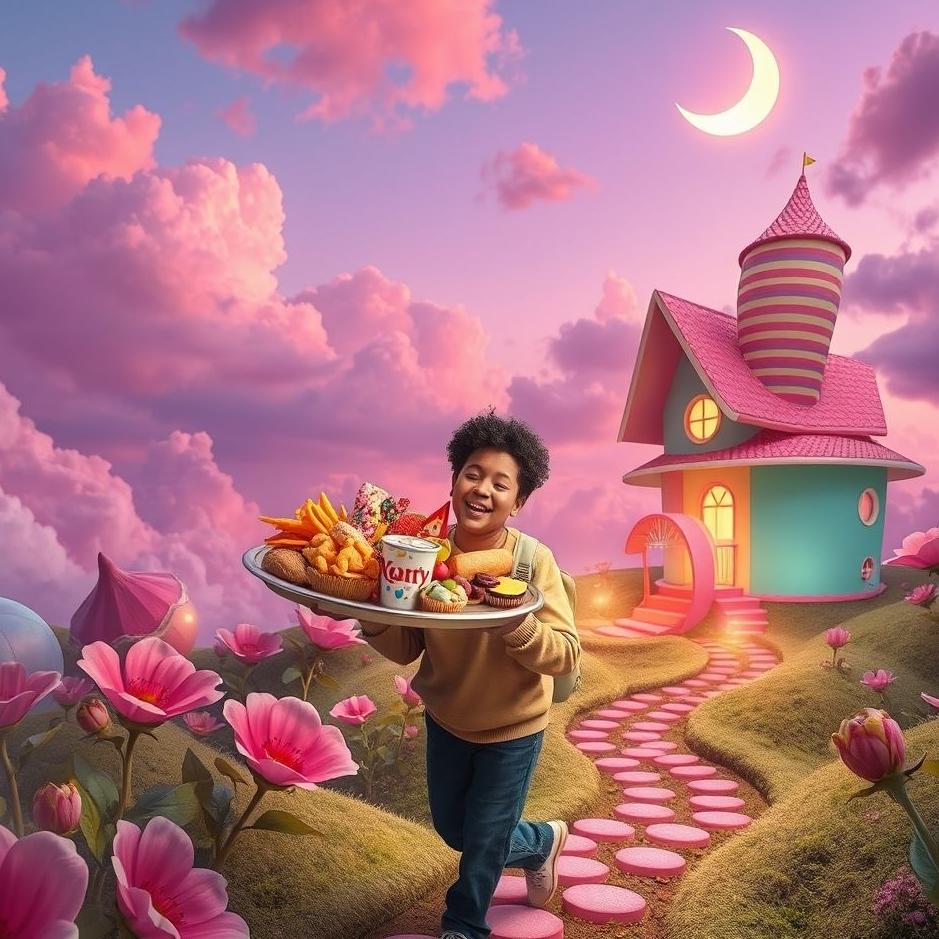 Dream : Carrying concessions to the house in a dream