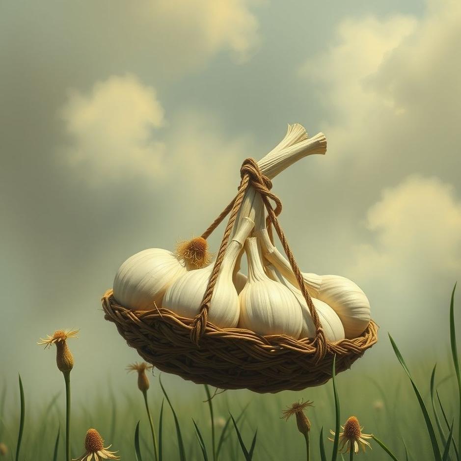 Dream : Carrying garlic in a dream