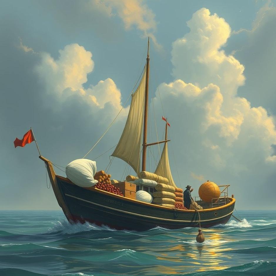 Dream : Carrying goods by ship in a dream