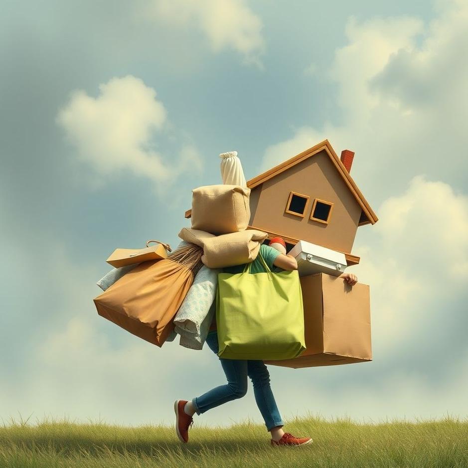 Dream : Carrying household items in a dream