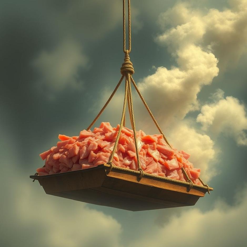 Dream : Carrying minced meat in a dream
