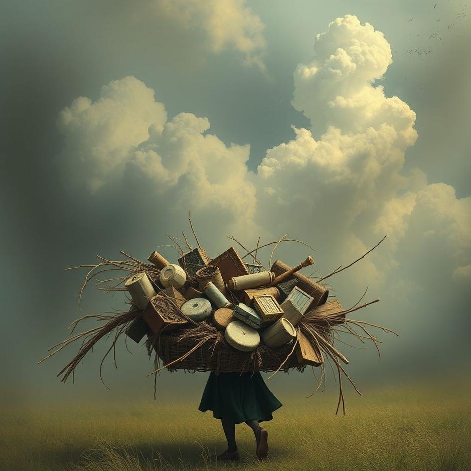 Dream : Carrying old things in a dream