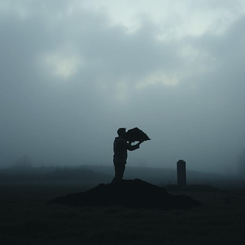 Dream : Carrying soil to the grave in a dream