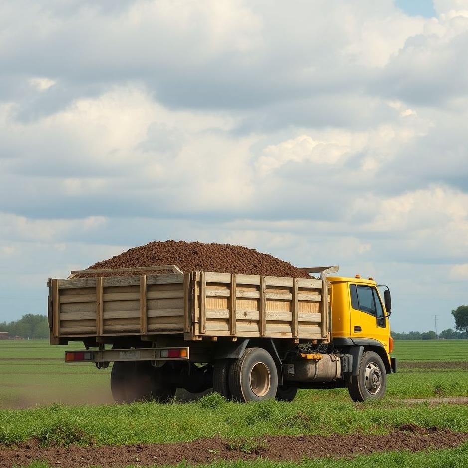 Dream : Carrying soil with a truck in a dream